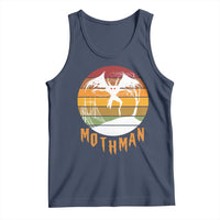 Mothman Tank Top Retro Vintage Cryptid Gothic Horror Gift - Wonder Print Shop