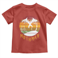 Mothman Toddler T Shirt Retro Vintage Cryptid Gothic Horror Gift - Wonder Print Shop