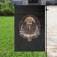 Mothman In Christmas Night Garden Flag Funny Cryptid Gift - Wonder Print Shop