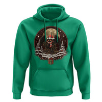 Mothman In Christmas Night Hoodie Funny Cryptid Gift - Wonder Print Shop