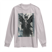 Mothman Sandman Long Sleeve Shirt Gothic Horror Fan Gift - Wonder Print Shop