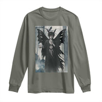 Mothman Sandman Long Sleeve Shirt Gothic Horror Fan Gift - Wonder Print Shop