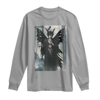 Mothman Sandman Long Sleeve Shirt Gothic Horror Fan Gift - Wonder Print Shop