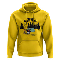 Mothman Hoodie Id Rather Be Camping Funny Cryptid Gift - Wonder Print Shop