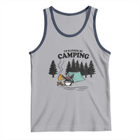 Mothman Tank Top Id Rather Be Camping Funny Cryptid Gift - Wonder Print Shop