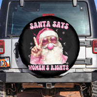 Funny Santa Says Womens Rights Spare Tire Cover Feminist Activist Christmas Gift - Wonder Print Shop