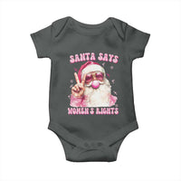 Funny Santa Says Womens Rights Baby Onesie Feminist Activist Christmas Gift - Wonder Print Shop