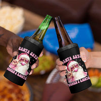 Funny Santa Says Womens Rights 4 in 1 Can Cooler Tumbler Feminist Activist Christmas Gift - Wonder Print Shop