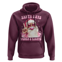 Funny Santa Says Womens Rights Hoodie Feminist Activist Christmas Gift - Wonder Print Shop
