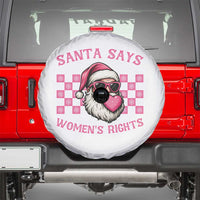 Funny Feminist Activist Christmas Spare Tire Cover Santa Says Womens Rights - Wonder Print Shop