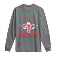 Christmas Lights And Reproductive Rights Ugly Christmas Long Sleeve Shirt Feminist Holiday Gift - Wonder Print Shop