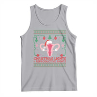 Christmas Lights And Reproductive Rights Ugly Christmas Tank Top Feminist Holiday Gift - Wonder Print Shop
