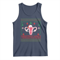 Christmas Lights And Reproductive Rights Ugly Christmas Tank Top Feminist Holiday Gift - Wonder Print Shop