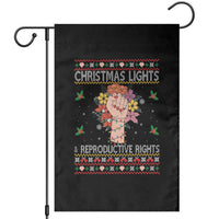 Funny Feminist Lights And Reproductive Rights Garden Flag Ugly Christmas Gift - Wonder Print Shop