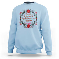 Holiday Lights And Reproductive Rights Sweatshirt Funny Feminist Christmas Gift - Wonder Print Shop