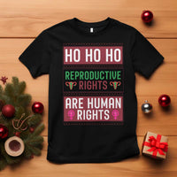 Funny Christmas Feminist Gift T Shirt Reproductive Rights Are Human Rights - Wonder Print Shop