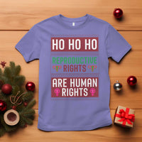 Funny Christmas Feminist Gift T Shirt Reproductive Rights Are Human Rights - Wonder Print Shop