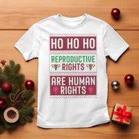 Funny Christmas Feminist Gift T Shirt Reproductive Rights Are Human Rights - Wonder Print Shop