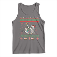 Christmas Lights And Reproductive Rights Ugly Christmas Tank Top Feminist Raccoon Gift - Wonder Print Shop