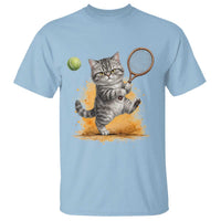 Funny Grumpy Cat Tennis Player T Shirt Gift For Tennis Fans - Wonder Print Shop