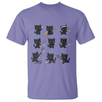 Funny Tennis Game Day Cat T Shirt Tennis Player Gift - Wonder Print Shop