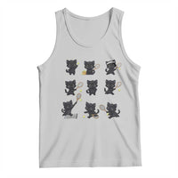 Funny Tennis Game Day Cat Tank Top Tennis Player Gift - Wonder Print Shop