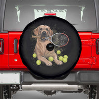 Funny Labrador Dog Playing Tennis Ball Spare Tire Cover Pet Lover Gift - Wonder Print Shop