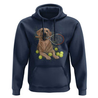 Funny Labrador Dog Playing Tennis Ball Hoodie Pet Lover Gift - Wonder Print Shop