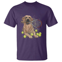Funny Labrador Dog Playing Tennis Ball T Shirt Pet Lover Gift - Wonder Print Shop