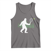 Funny Sasquatch Tennis Player Tank Top Folklore Cryptid Gift - Wonder Print Shop