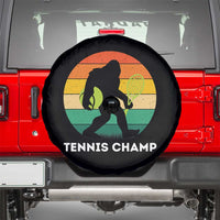 Vintage Retro Bigfoot Tennis Player Gift Spare Tire Cover Tennis Champ - Wonder Print Shop
