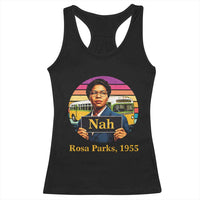 Rosa Parks Quote Racerback Tank Top The Only Tired I Was Was Tired Of Giving In