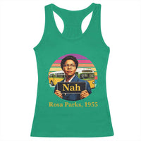 Rosa Parks Quote Racerback Tank Top The Only Tired I Was Was Tired Of Giving In