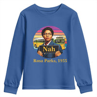 Rosa Parks Quote Youth Sweatshirt The Only Tired I Was Was Tired Of Giving In