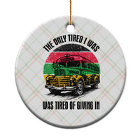 Rosa Parks Tired Of Giving In Ceramic Ornament Civil Bus Protest