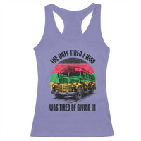 Rosa Parks Tired Of Giving In Racerback Tank Top Civil Bus Protest