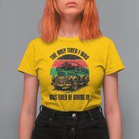 Rosa Parks Tired Of Giving In T Shirt For Women Civil Bus Protest