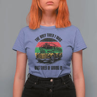 Rosa Parks Tired Of Giving In T Shirt For Women Civil Bus Protest