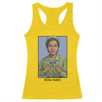 Nope Rosa Parks Racerback Tank Top Female Empowerment History Gift