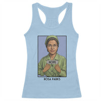 Nope Rosa Parks Racerback Tank Top Female Empowerment History Gift