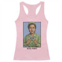 Nope Rosa Parks Racerback Tank Top Female Empowerment History Gift