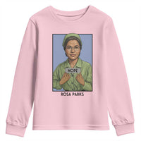 Nope Rosa Parks Youth Sweatshirt Female Empowerment History Gift
