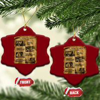 Rosa Parks Quote Ceramic Ornament Civil Rights History Hero