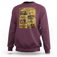 Rosa Parks Quote Sweatshirt Civil Rights History Hero