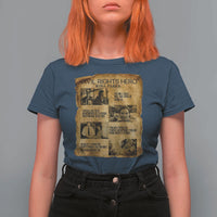 Rosa Parks Quote T Shirt For Women Civil Rights History Hero