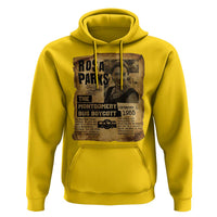 Vintage Rosa Parks Hoodie Groovy Black History Month