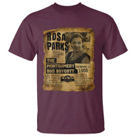 Vintage Rosa Parks T Shirt Groovy Black History Month