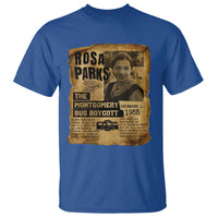 Vintage Rosa Parks T Shirt Groovy Black History Month