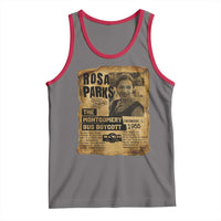 Vintage Rosa Parks Tank Top Groovy Black History Month