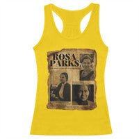 Vintage Rosa Parks Racerback Tank Top Women Empowerment Inspirational Quote